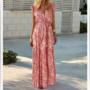 NWT MELISSA ODABASH SAMMY DITSY PINK DRESS